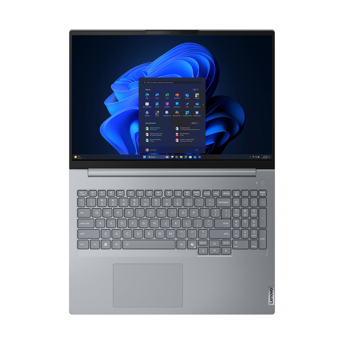 Lenovo ThinkBook 16 G9 AHP AMD Ryzen™ 5 220 Laptop 40,6 cm (16") WUXGA 32 GB DDR5-SDRAM 1 TB SSD Wi-Fi 7 (802.11be) Windows 11 Pro Grau Schweiz