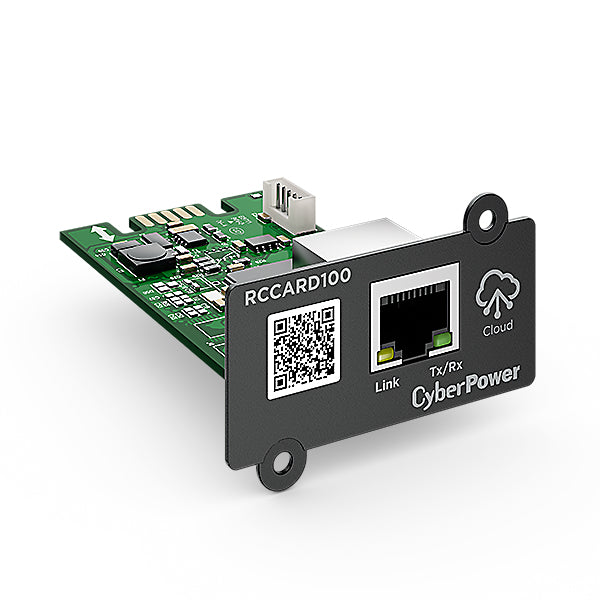CyberPower RCCARD100 Cloud-Netzwerkkarte für PP Cloud Dienst Ethernet 100Base-TX , Ethernet 10Base-T für Expansion Port