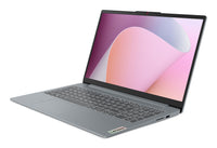 Lenovo IdeaPad Slim 3 15AMN8 AMD Ryzen™ 5 7520U Laptop 39,6 cm (15.6") Full HD 16 GB LPDDR5-SDRAM 512 GB SSD Wi-Fi 6 (802.11ax) Windows 11 Home Grau QWERTY Englisch