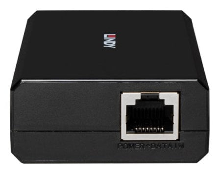 Lindy 73474 Netzwerksplitter Power over Ethernet (PoE) Schwarz