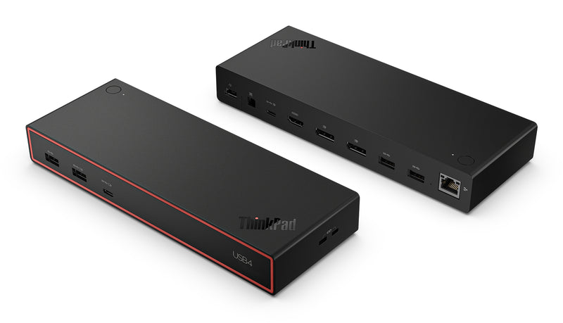 Lenovo ThinkPad USB4 Dock 5000 Kabelgebunden Thunderbolt 4 Schwarz