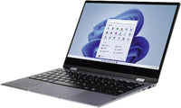 TERRA Mobile 360-13R Intel® Core™ i5 i5-1334U Hybrid (2-in-1) 33,8 cm (13.3") Full HD 16 GB DDR5-SDRAM 512 GB SSD Wi-Fi 6 (802.11ax) Windows 11 Home Silber
