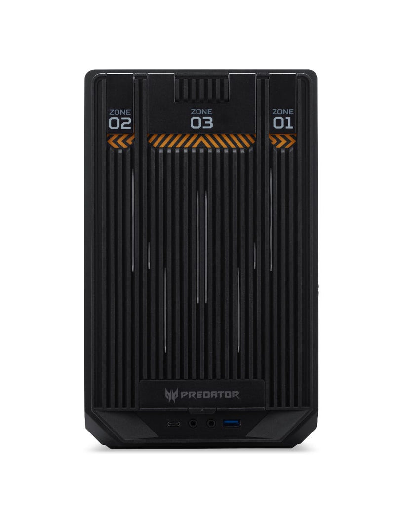 Acer DC.Z3XEE.001 Computer-Gehäuse Desktop Schwarz, Weiß
