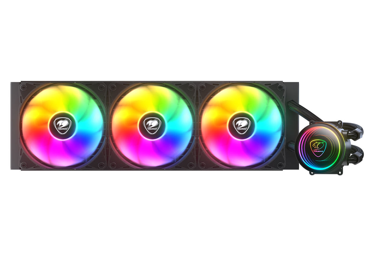 COUGAR CPU Wasserkühlung, Poseidon Elite 360, ARGB, Schwarz