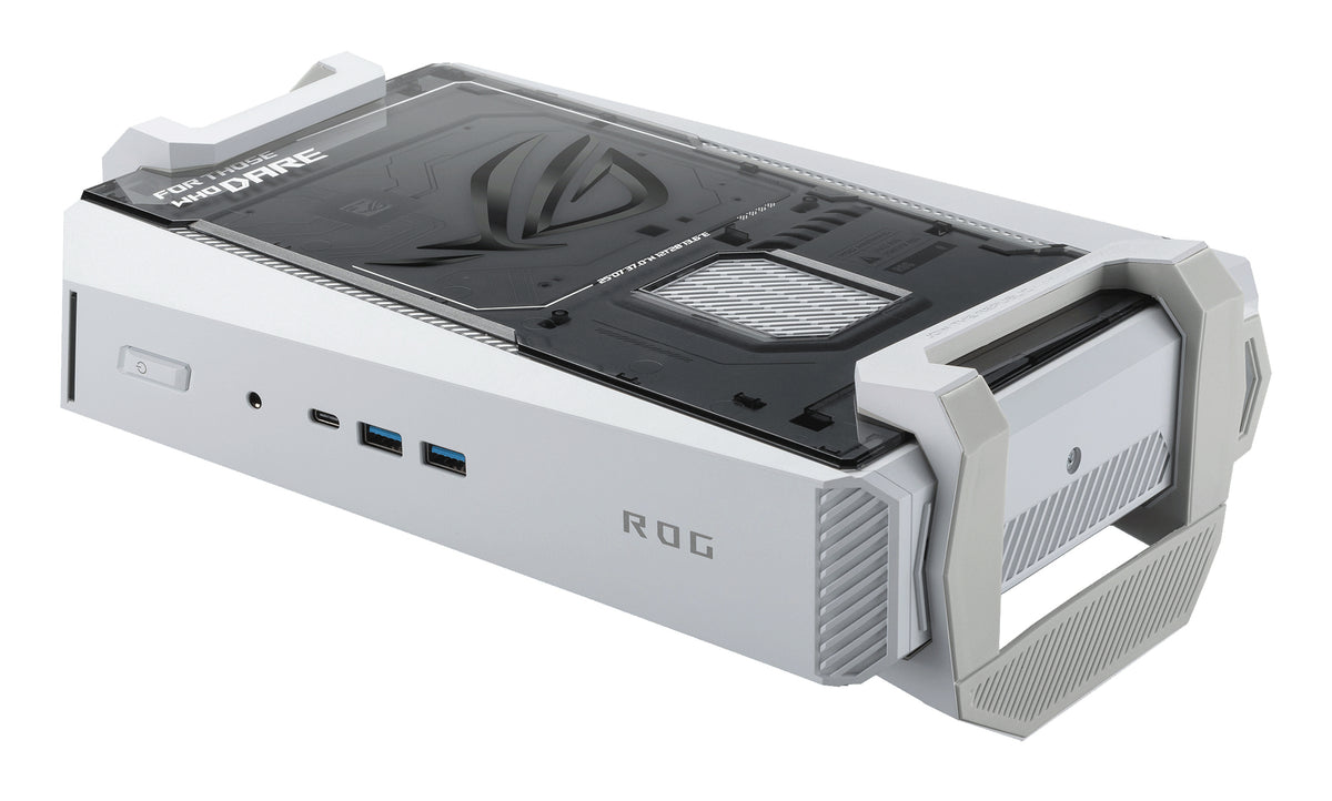 ASUS ROG RNUC16JNK9X28AA2W Intel Core Ultra 9 290HX Plus 32 GB DDR5-SDRAM 2 TB SSD NVIDIA GeForce RTX 5080 Windows 11 Home Mini PC Mini-PC Weiß