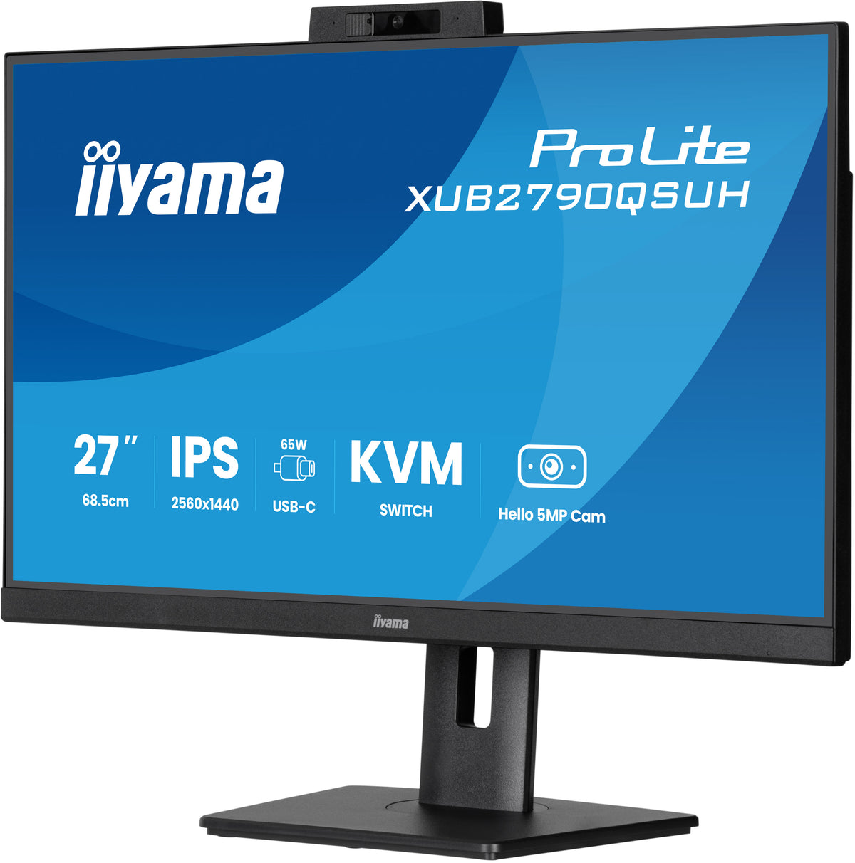iiyama ProLite XUB2790QSUH-B2 Computerbildschirm 68,6 cm (27") 2560 x 1440 Pixel Quad HD LED Schwarz