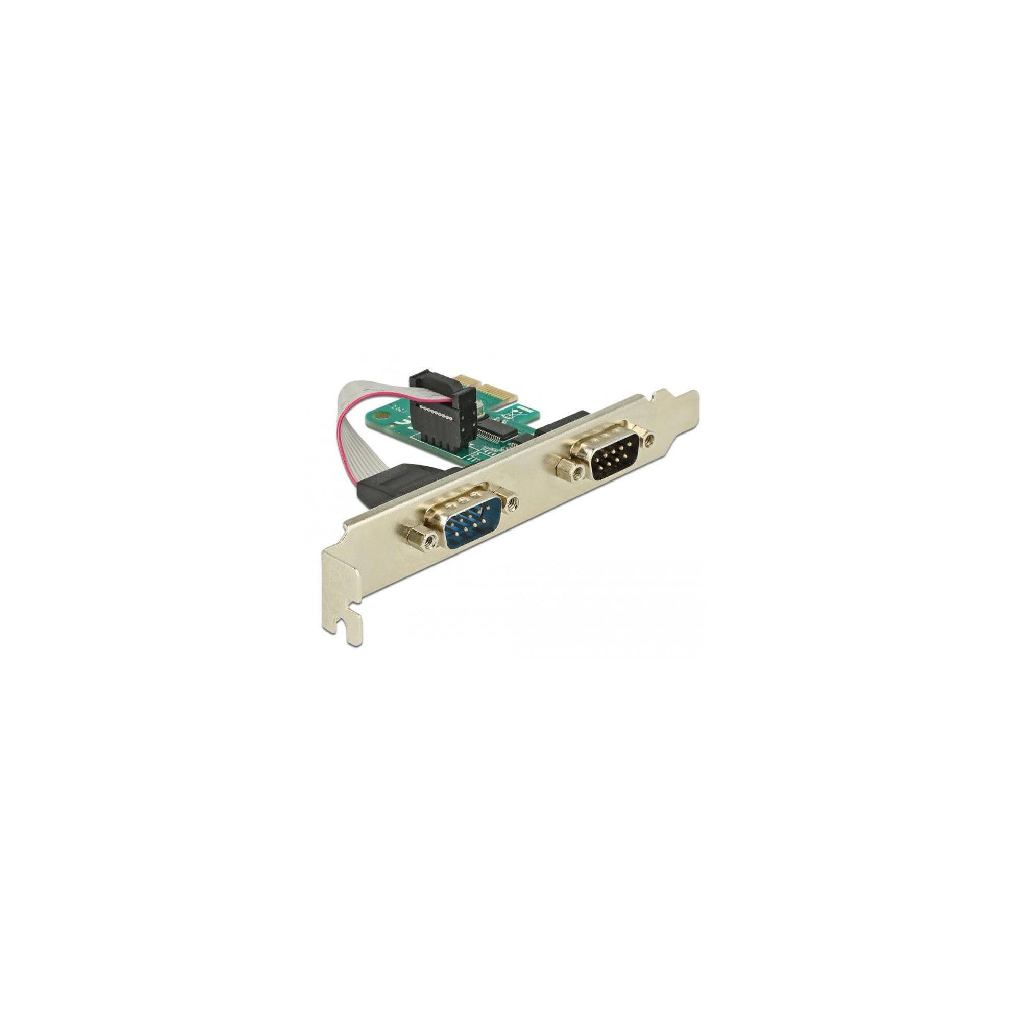 Delock 89918 PCI Express Karte 2x Seriell,