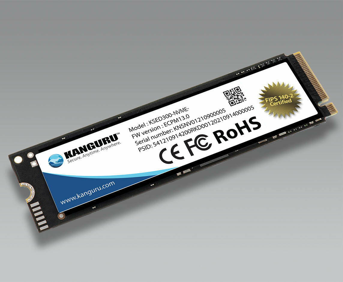 iStorage Kanguru SED300 1 TB M.2 PCI Express 3.0 NVMe 3D TLC