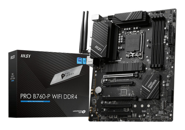 MSI PRO B760-P WIFI DDR4 Motherboard LGA 1700 ATX