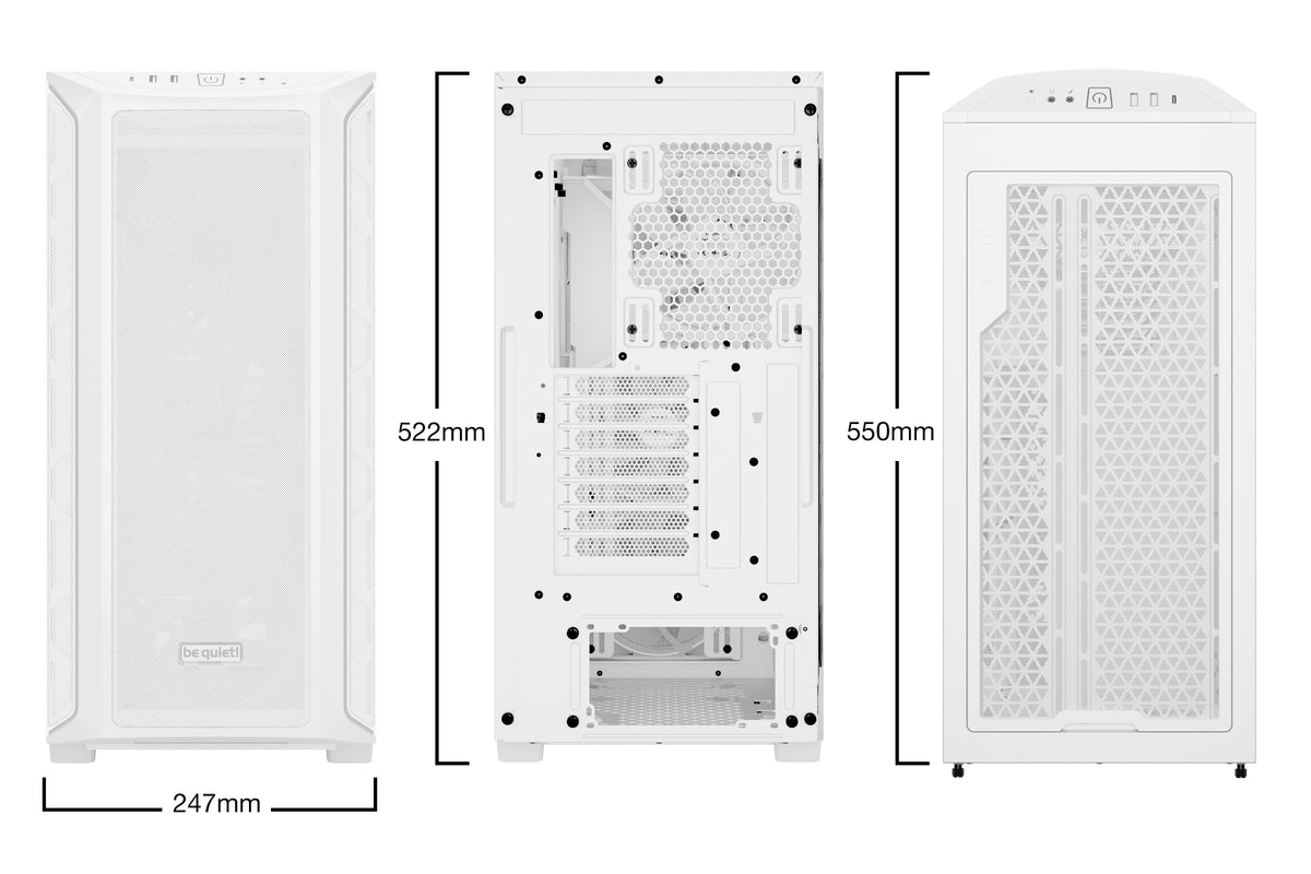 be quiet! Shadow Base 800 FX White Midi Tower Weiß