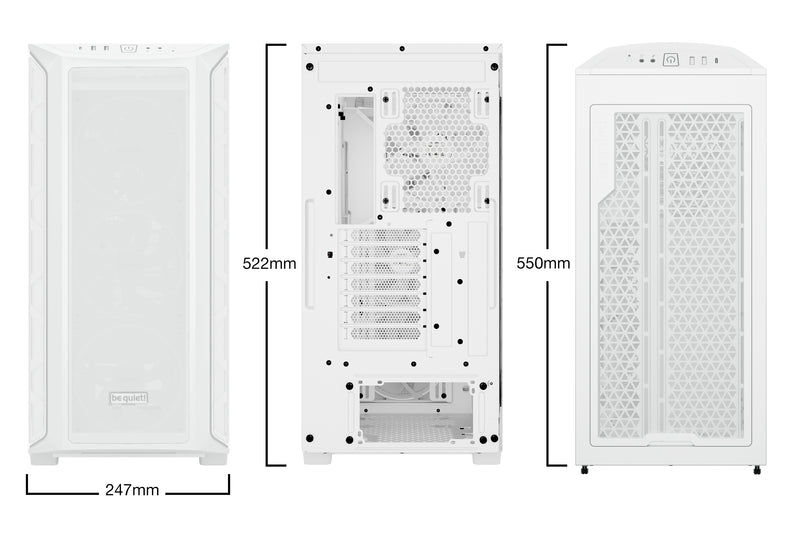 be quiet! Shadow Base 800 FX White Midi Tower Weiß