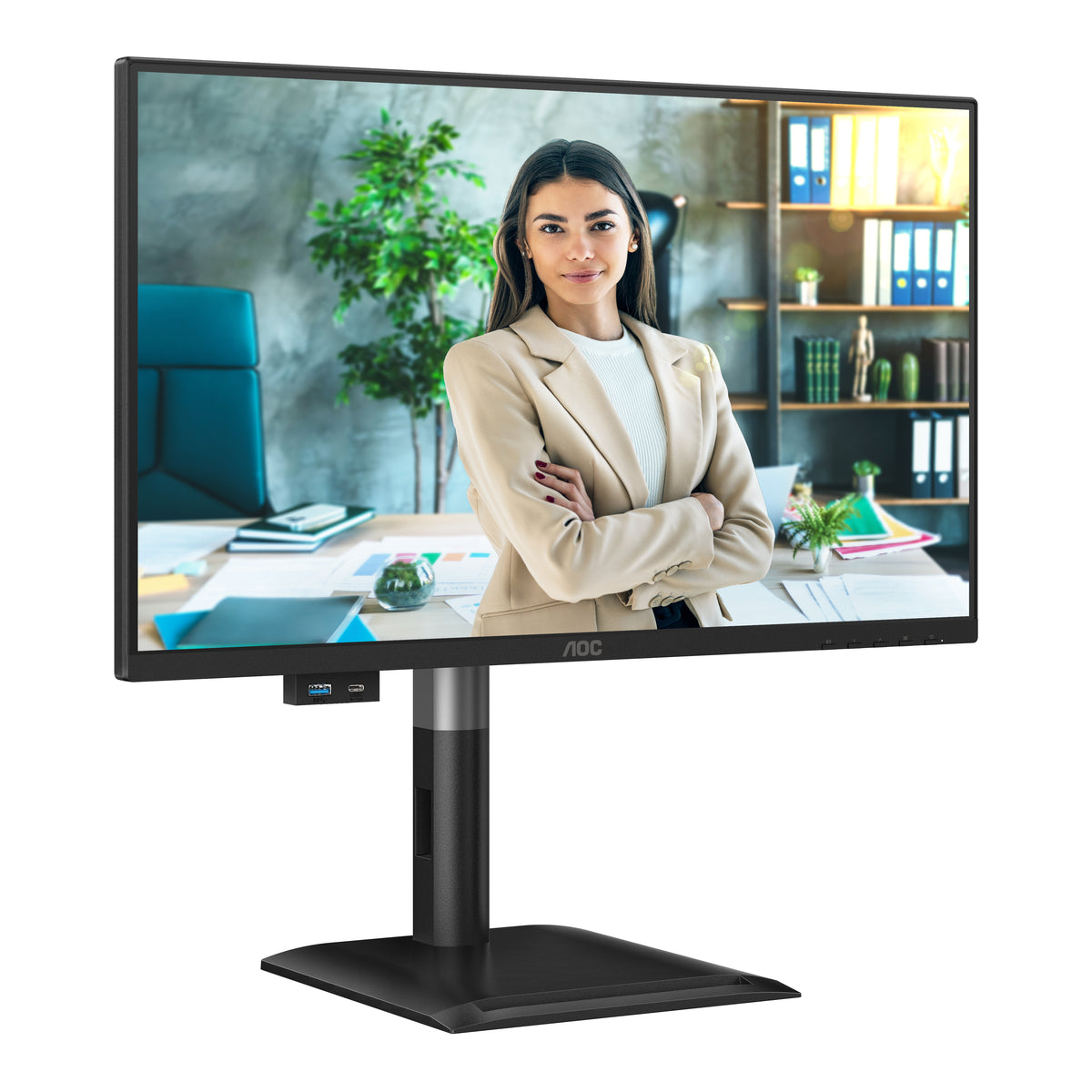 AOC 24P4U Computerbildschirm 60,5 cm (23.8") 1920 x 1080 Pixel Full HD Schwarz