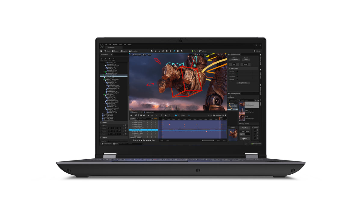 Lenovo ThinkPad P16 Gen 2 Intel® Core™ i7 i7-13700HX Mobiler Arbeitsplatz 40,6 cm (16") WQXGA 32 GB DDR5-SDRAM 1 TB SSD NVIDIA RTX 2000 Ada Wi-Fi 6E (802.11ax) Windows 11 Pro Grau, Schwarz Deutsch