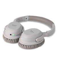 Lindy LH500XW Kopfhörer Verkabelt & Kabellos Kopfband Anrufe/Musik Mikro-USB Bluetooth Grau