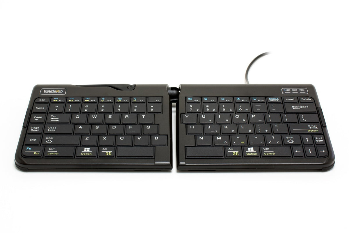 BakkerElkhuizen Goldtouch Travel Go2 Wired UK Qwerty