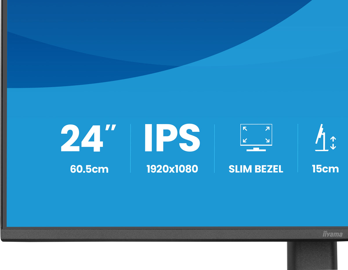iiyama ProLite XB2493HSU-B1 Computerbildschirm 60,5 cm (23.8") 1920 x 1080 Pixel Full HD LED Schwarz
