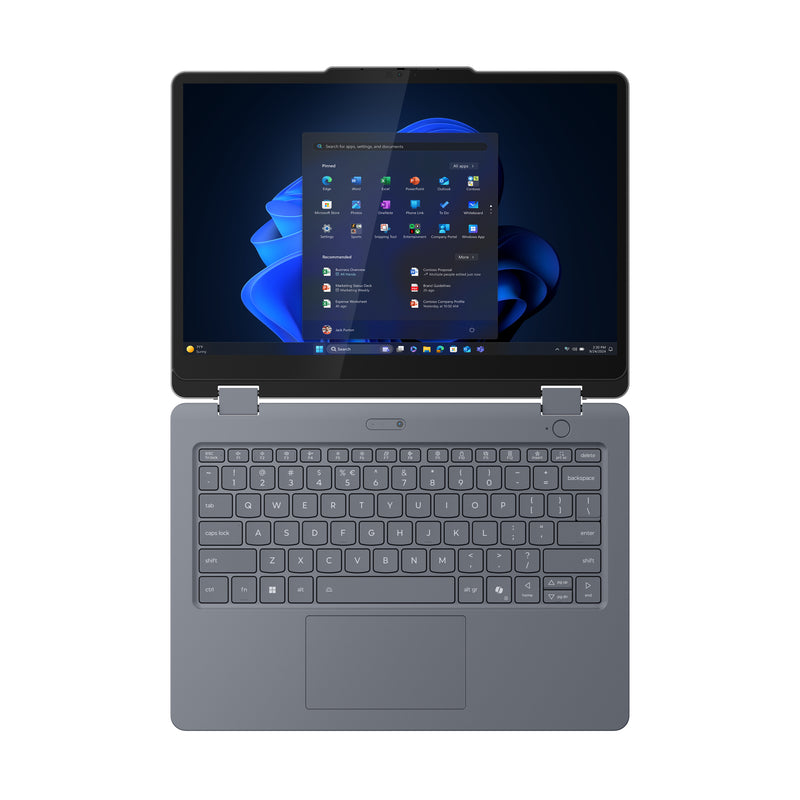 Lenovo 13w 2-in-1 Gen 3 Intel Core 5 120U Hybrid (2-in-1) 33,8 cm (13.3") Touchscreen WUXGA 16 GB DDR5-SDRAM 512 GB SSD Wi-Fi 6E (802.11ax) Windows 11 Pro Deutsch Grau