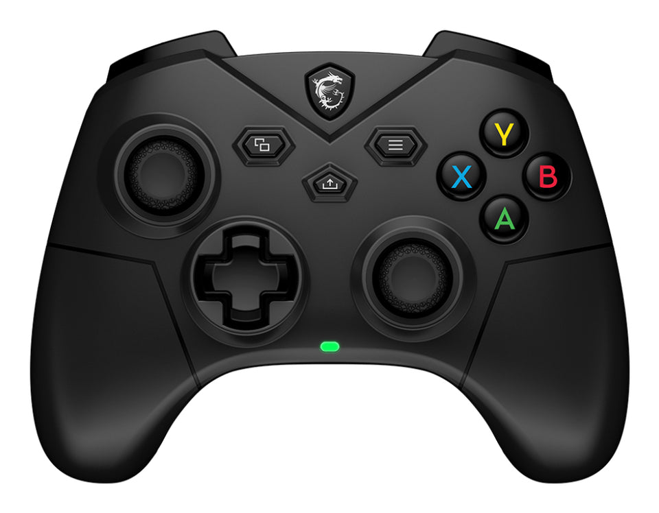 MSI FORCE GC300 WIRELESS Noir USB 2.0 Manette de jeu Analogique PC