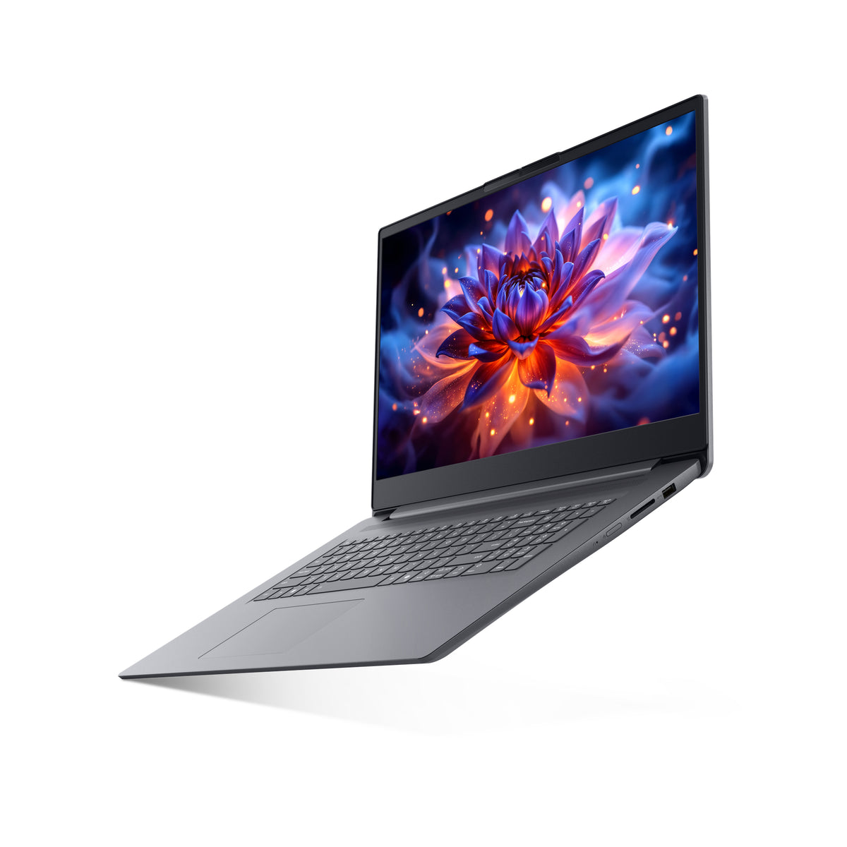 Lenovo IdeaPad Slim 3 17IWC11 AMD Ryzen AI 7 350 Laptop 43,9 cm (17.3") Full HD 16 GB DDR5-SDRAM 512 GB SSD Wi-Fi 6 (802.11ax) Windows 11 Home Grau Deutsch