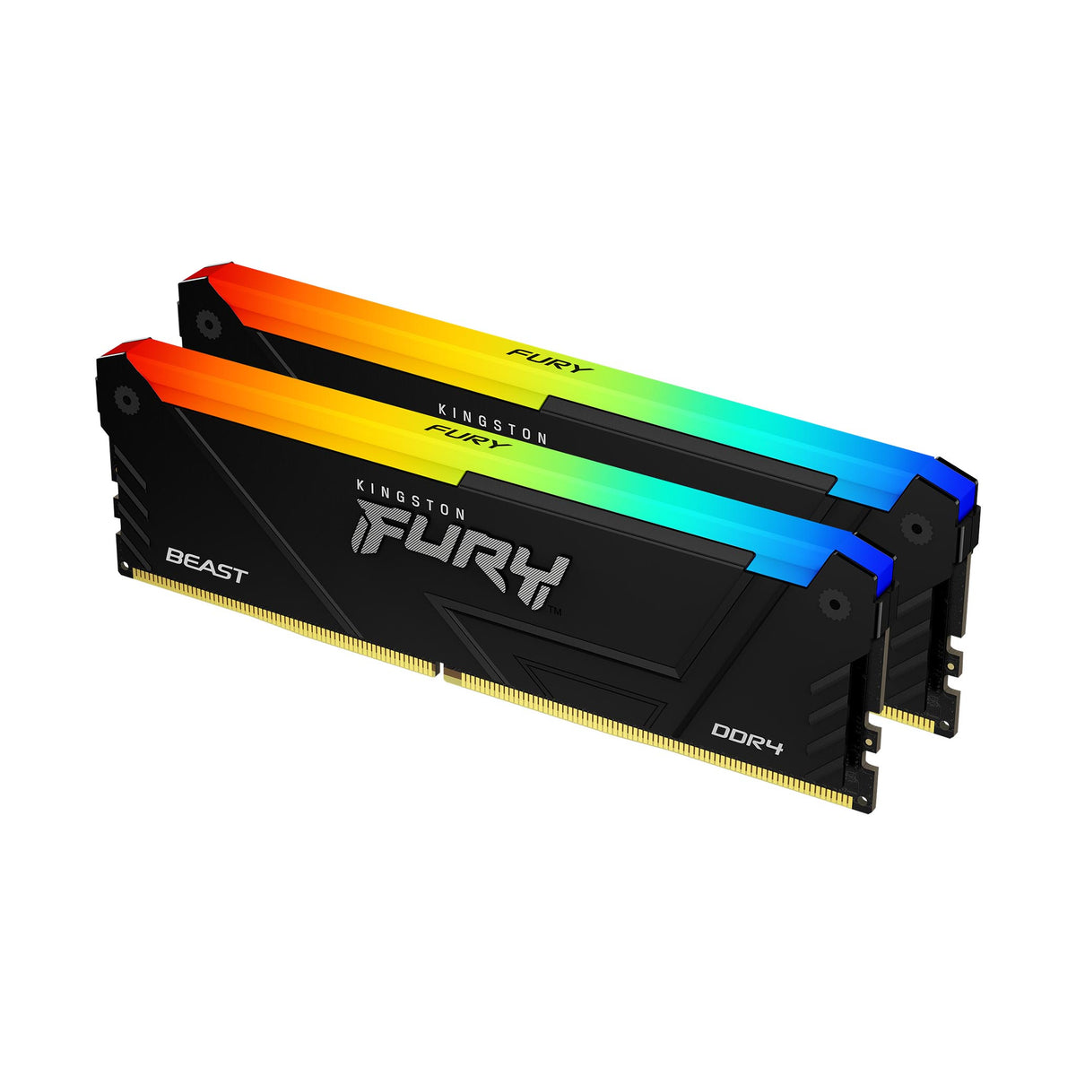 Kingston Technology FURY Beast 64GB 3200MT/s DDR4 CL16 DIMM (2er-Kit) RGB