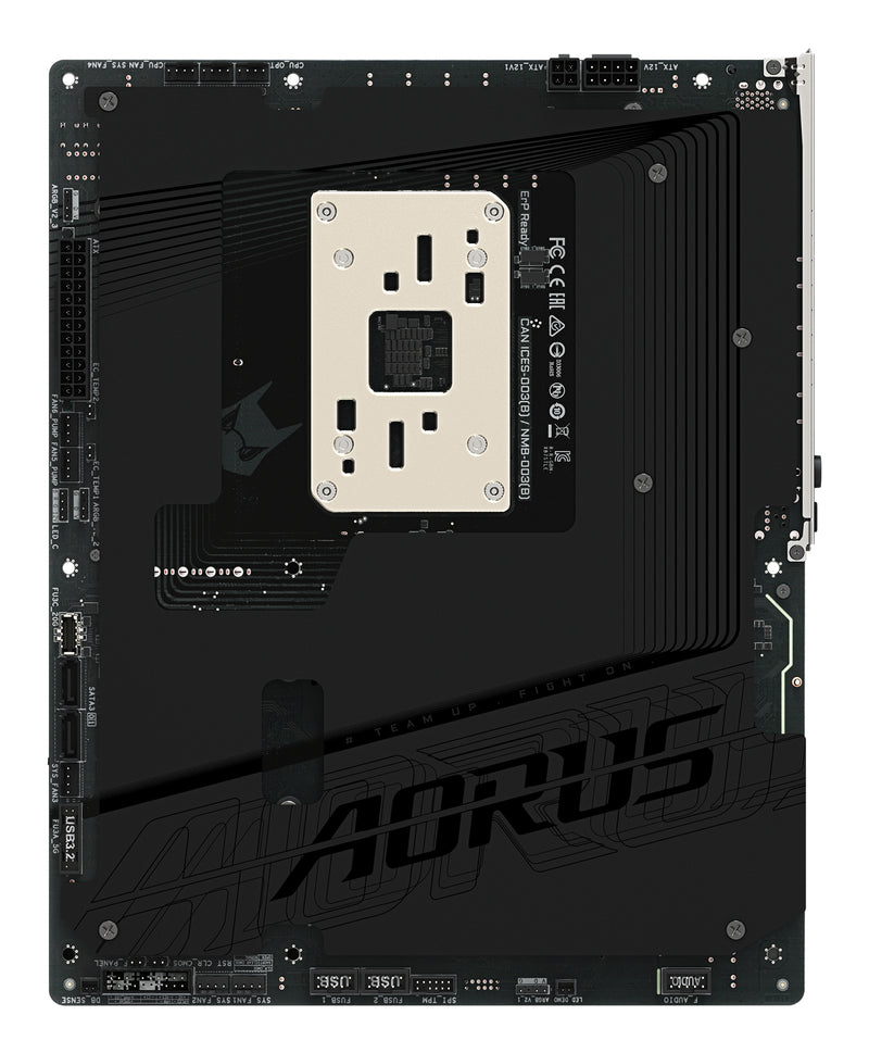GIGABYTE X870 AORUS STEALTH Mainboard - Unterstützt AMD Ryzen 9000 CPUs, digitales 16+2+2-Phasen-VRM, bis zu 8200MHz DDR5 (O.C.), 2xPCIe 5.0 + 2xPCIe 4.0, Wi-Fi 7, 5GbE LAN, USB 4