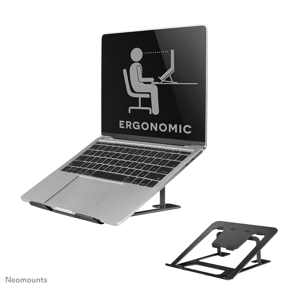 Neomounts NSLS085BLACK Laptop-Halterung 10-17" - faltbar - kompakt - universal