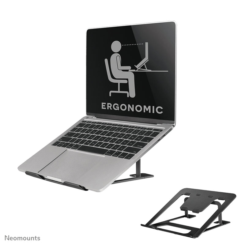 Neomounts NSLS085BLACK Laptop-Halterung 10-17" - faltbar - kompakt - universal