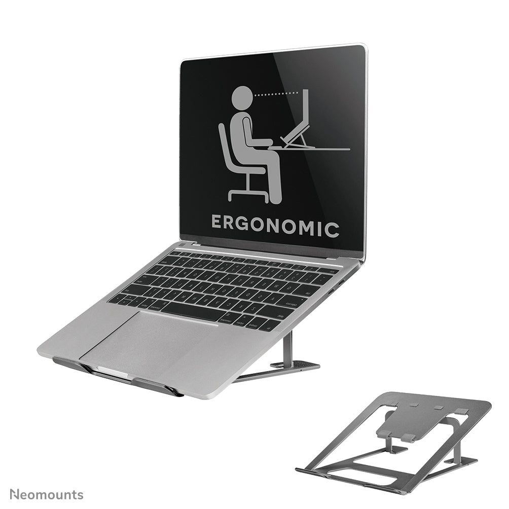 Neomounts NSLS085GREY Laptop-Halterung 10-17" - faltbar - kompakt - universal