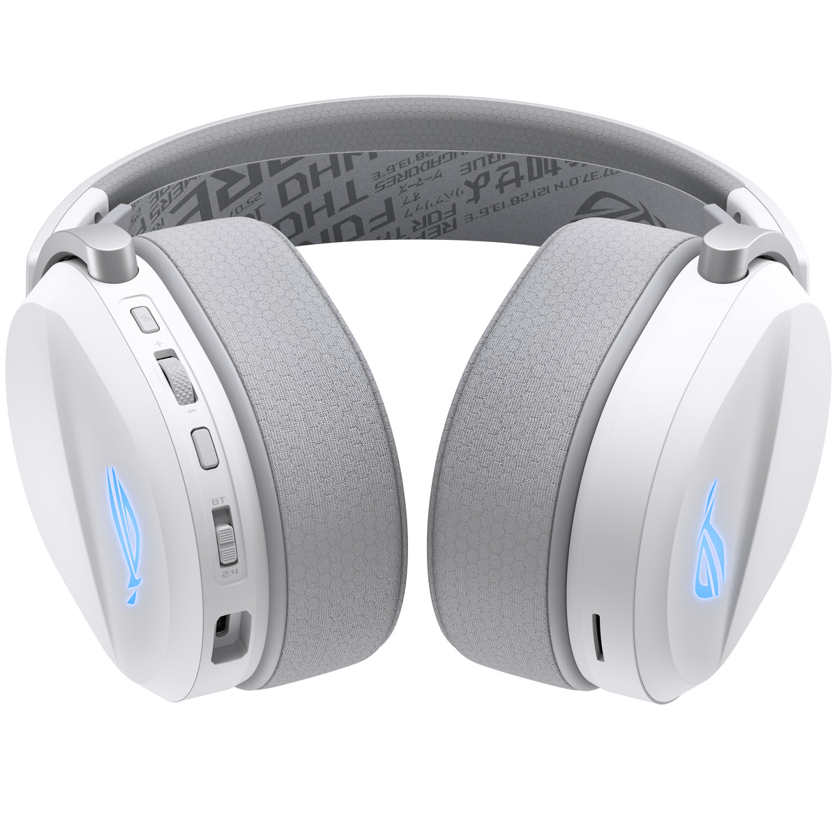 ASUS ROG Pelta Kopfhörer Verkabelt & Kabellos Kopfband Gaming USB Typ-C Bluetooth Weiß