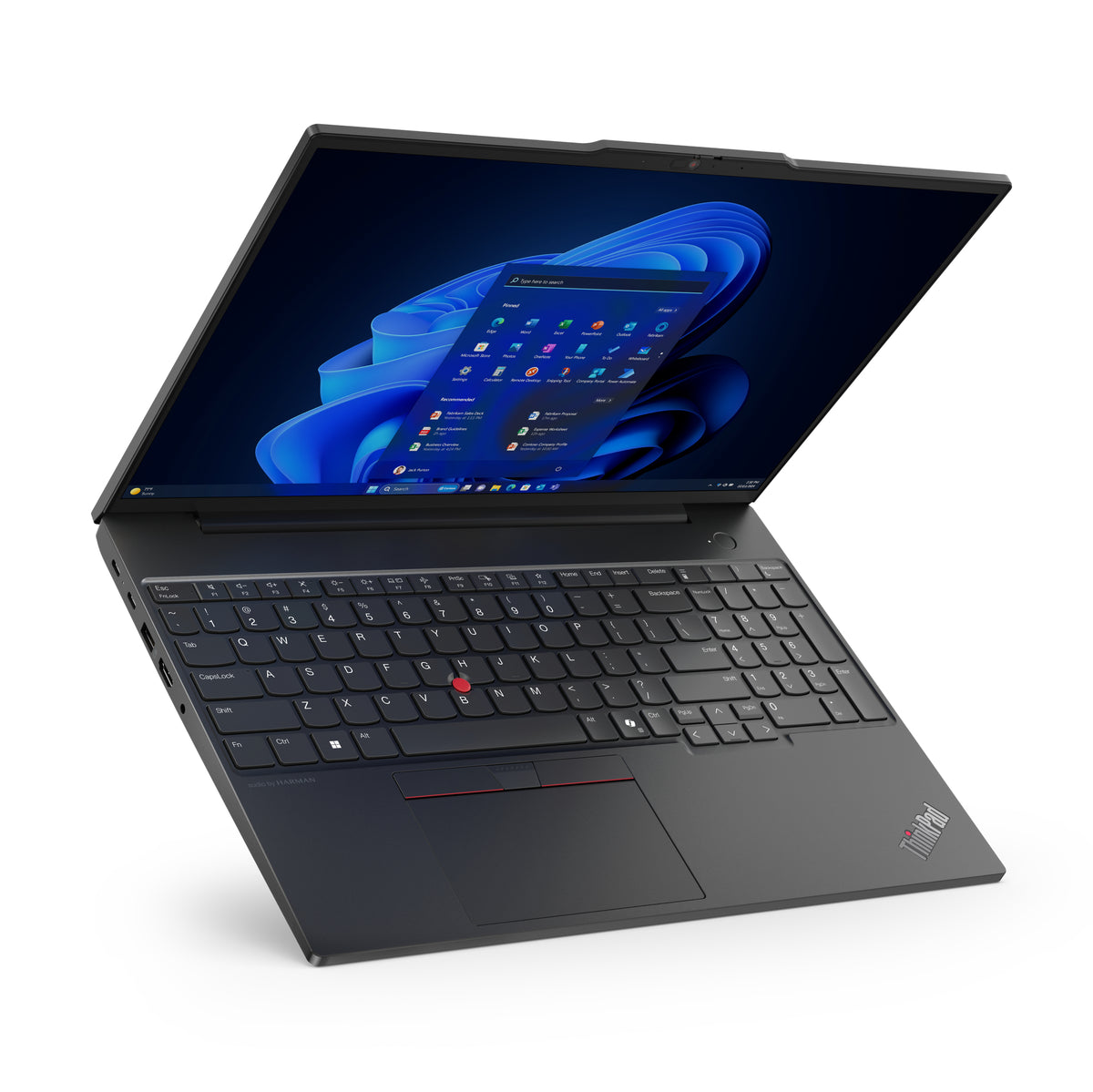 Lenovo ThinkPad E16 Gen 2 (AMD) AMD Ryzen™ 5 7535HS Laptop 40,6 cm (16") WUXGA 16 GB DDR5-SDRAM 512 GB SSD Wi-Fi 6E (802.11ax) Windows 11 Pro Schwarz Deutsch
