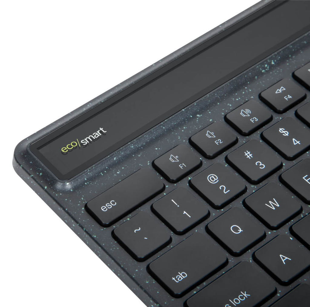 Targus Sustainable Energy Harvesting EcoSmart Tastatur Universal Bluetooth QWERTY Nordisch Schwarz