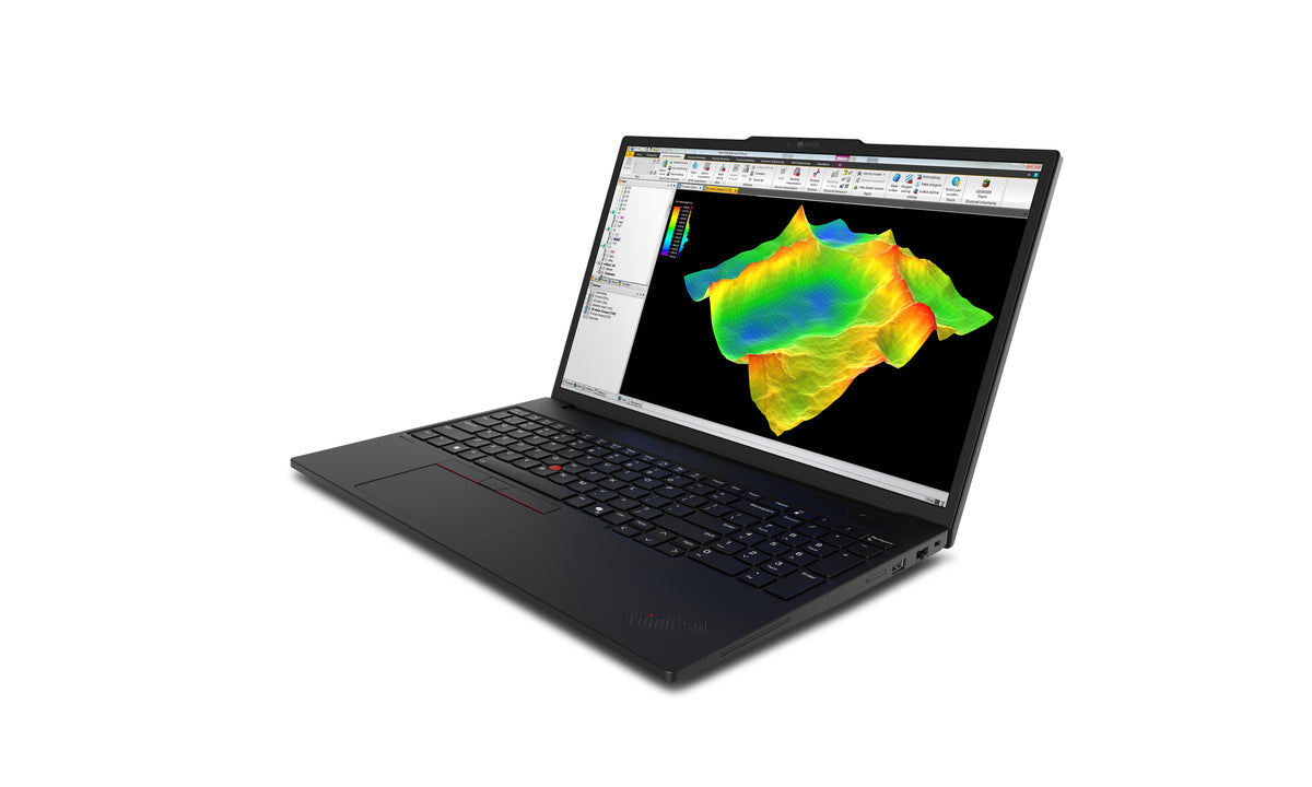 Lenovo ThinkPad P16s Gen 4 (Intel) Intel Core Ultra 7 255H Mobiler Arbeitsplatz 40,6 cm (16") WUXGA 32 GB DDR5-SDRAM 1 TB SSD Wi-Fi 7 (802.11be) Windows 11 Pro Deutsch Schwarz