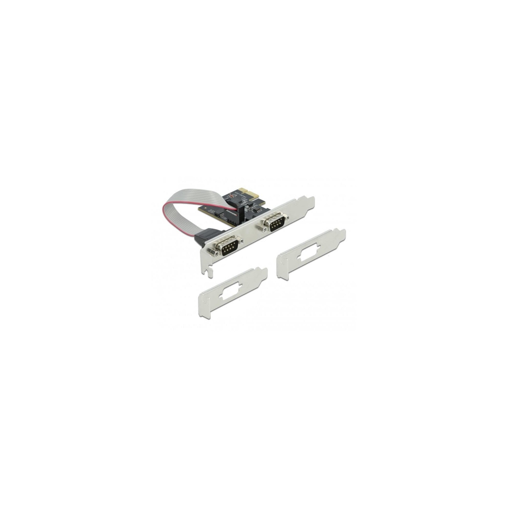 Delock 90001 PCI Express Karte 2x Seriell,