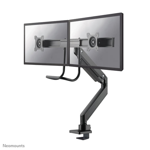 Neomounts NM-D775DXBLACK Monitorarm 10-32" - Gasfeder - Topfix - 180°-Stopp