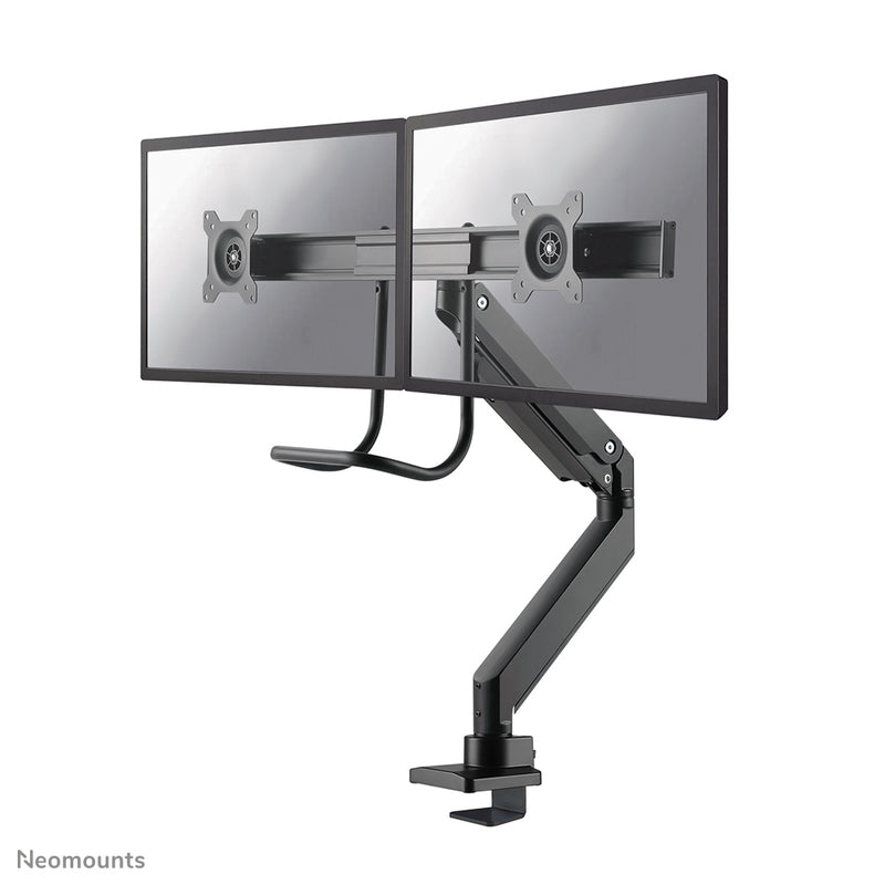 Neomounts NM-D775DXBLACK Monitorarm 10-32" - Gasfeder - Topfix - 180°-Stopp