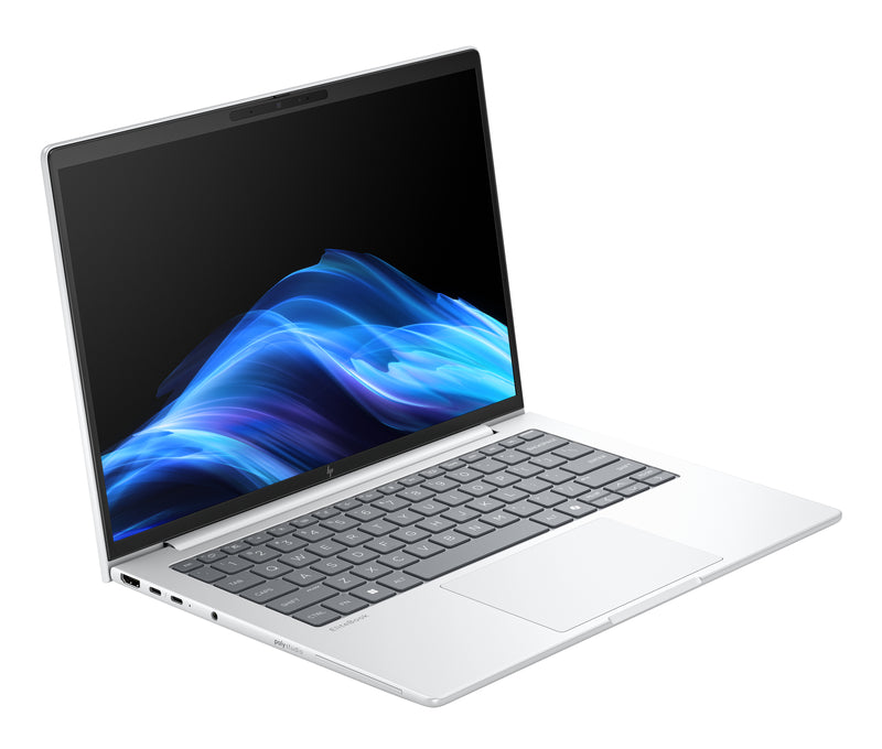 HP EliteBook 8 G1a AMD Ryzen AI 7 350 Laptop 35,6 cm (14") WUXGA 64 GB DDR5-SDRAM 1 TB SSD Wi-Fi 6E (802.11ax) Windows 11 Pro AI PC Silber