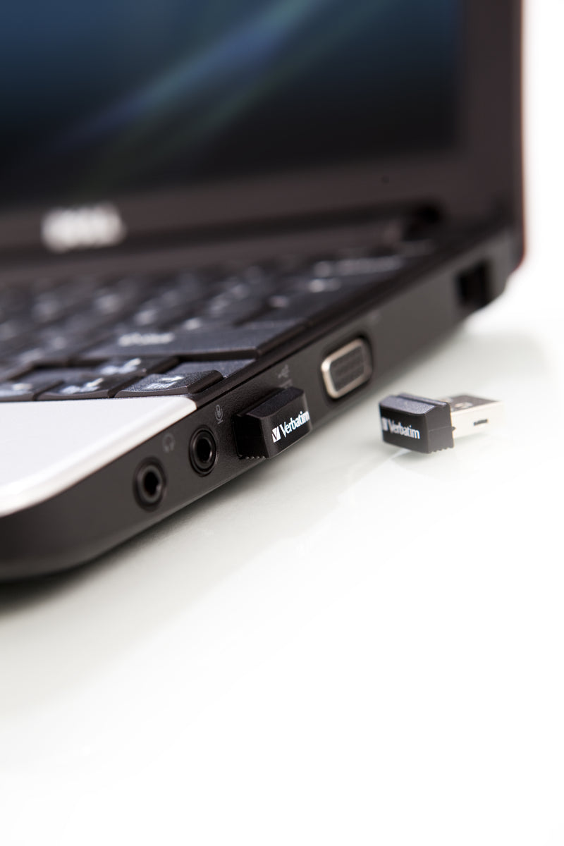 Verbatim Store 'n' Stay NANO - USB-Stick 16 GB - Schwarz