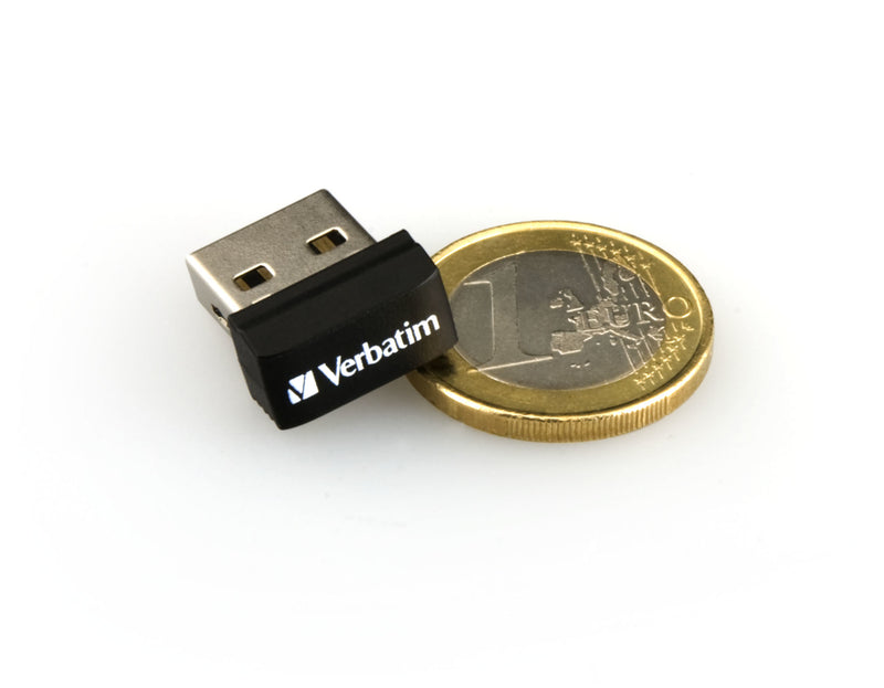 Verbatim Store 'n' Stay NANO - USB-Stick 32 GB - Schwarz