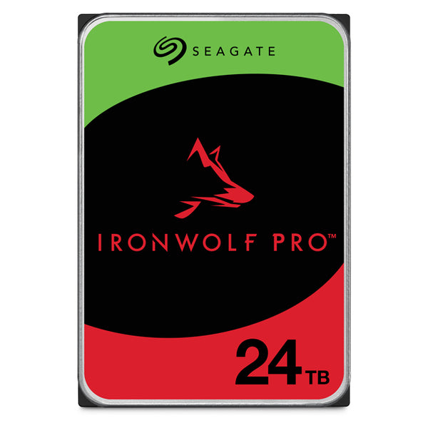 Seagate IronWolf Pro ST24000NT002 Interne Festplatte 24 TB 7200 RPM 512 MB 3.5" Serial ATA III