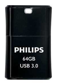 Philips Pico Edition 3.0 USB-Stick 64 GB USB Typ-A 3.2 Gen 1 (3.1 Gen 1) Schwarz