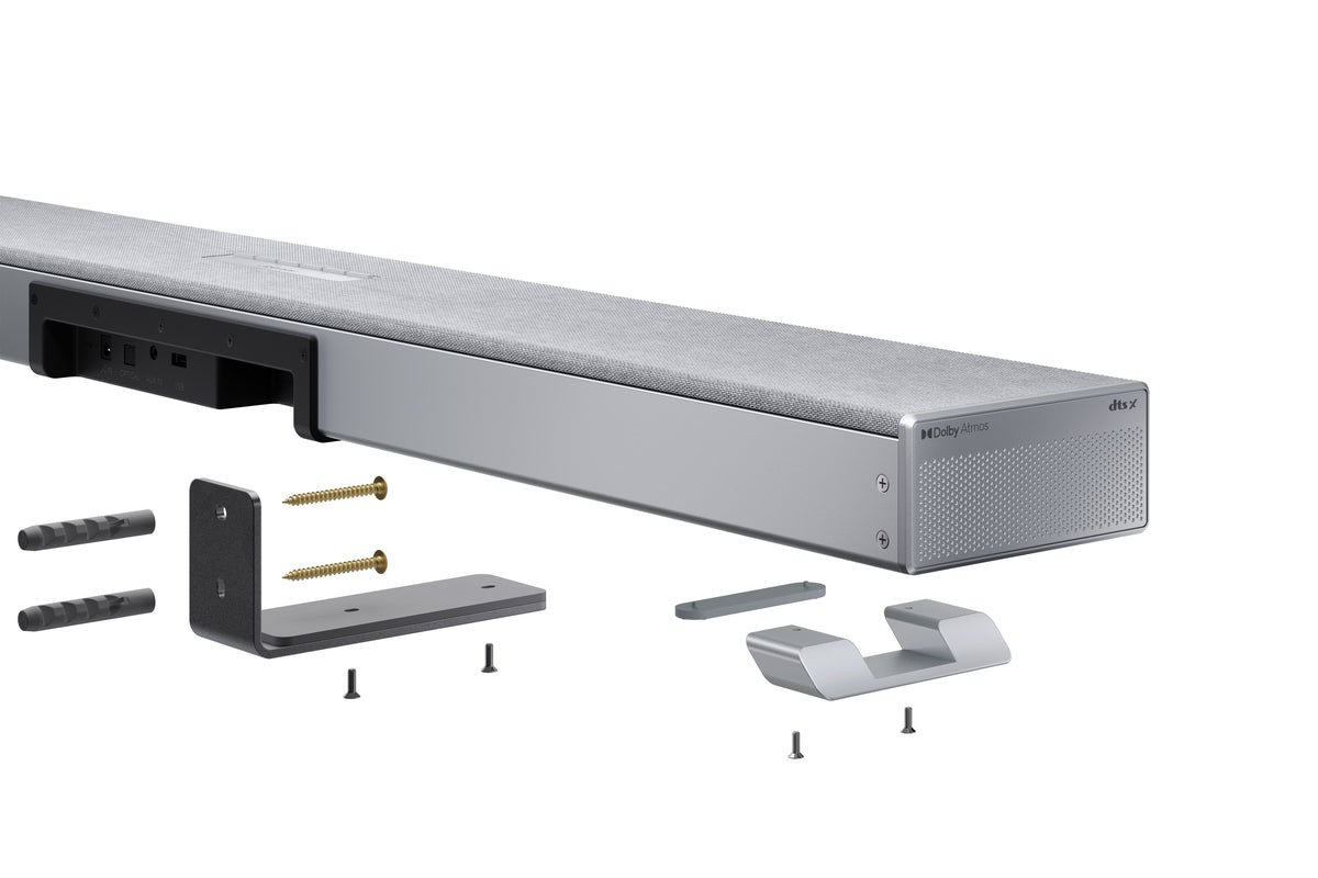 Sharp HT-SBW53121(SL) Soundbar-Lautsprecher Silber 3.1.2 Kanäle 182 W