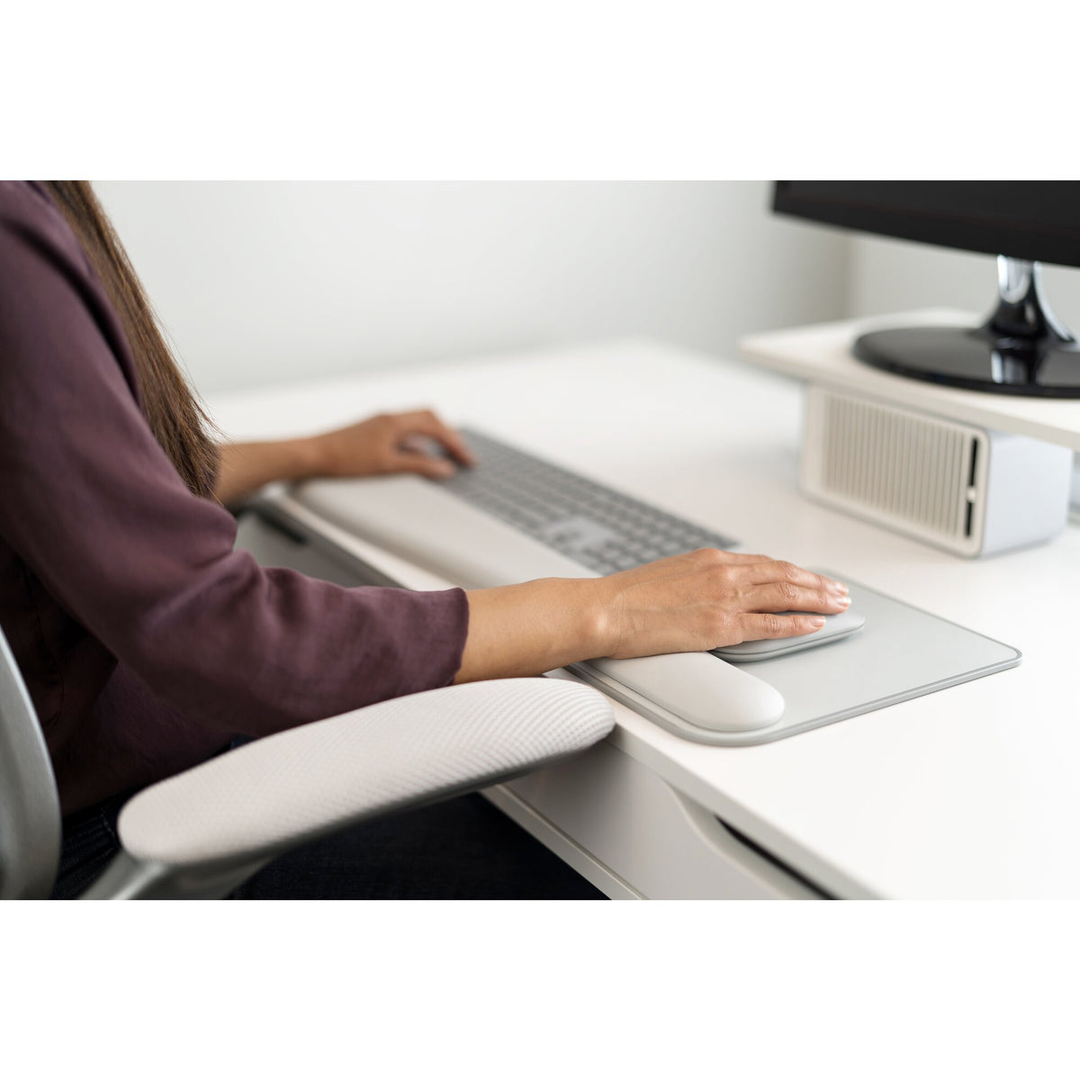 Kensington ErgoSoft Mauspad mit Handgelenkauflage für Standardmäuse