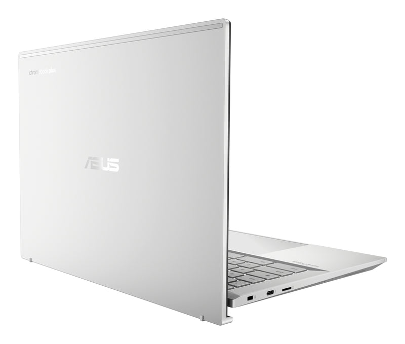ASUS Chromebook Plus CX54 CX5403CMA-QM1515 Intel Core Ultra 5 115U 35,6 cm (14") Touchscreen WQXGA 16 GB LPDDR5x-SDRAM 512 GB SSD Wi-Fi 6E (802.11ax) ChromeOS Silber
