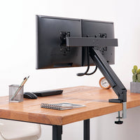 LogiLink BP0102 Flachbildschirm-Tischhalterung 68,6 cm (27") Tisch/Bank Schwarz