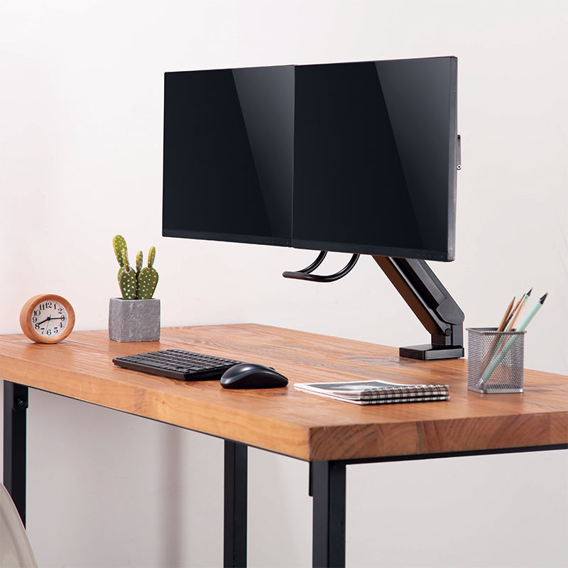 LogiLink BP0102 Flachbildschirm-Tischhalterung 68,6 cm (27") Tisch/Bank Schwarz