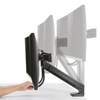 LogiLink BP0102 Flachbildschirm-Tischhalterung 68,6 cm (27") Tisch/Bank Schwarz