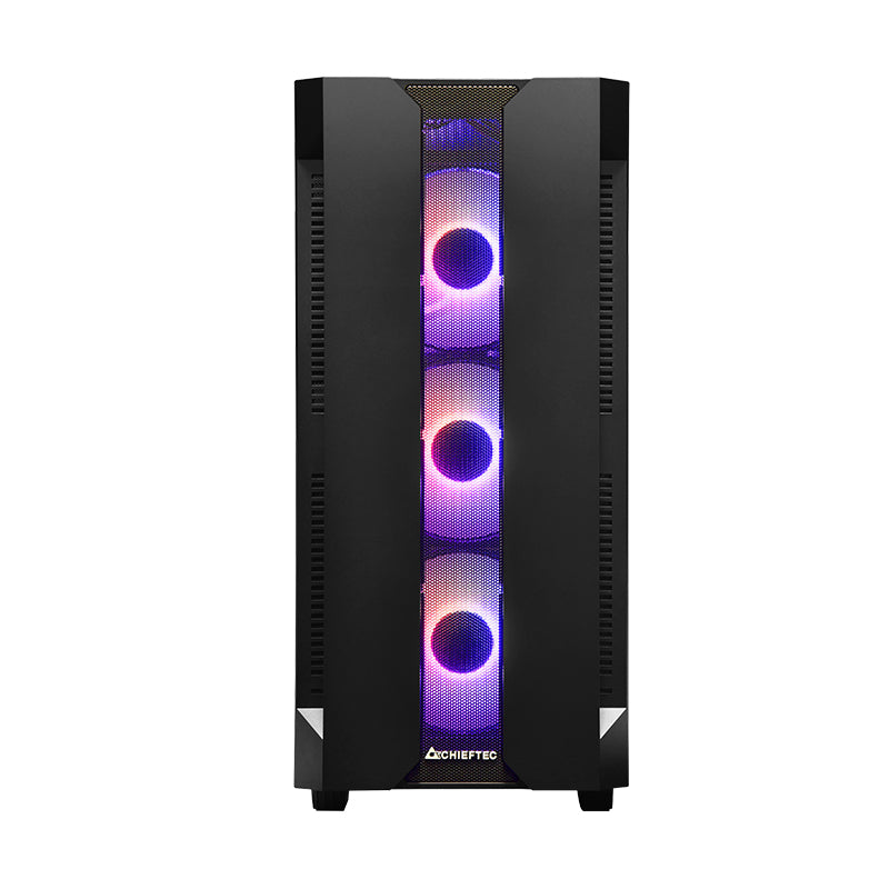 Chieftec GS-01B-OP Computer-Gehäuse Tower Schwarz