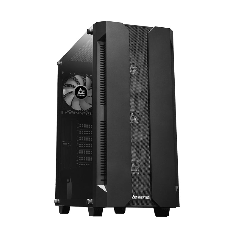 Chieftec GS-01B-OP Computer-Gehäuse Tower Schwarz