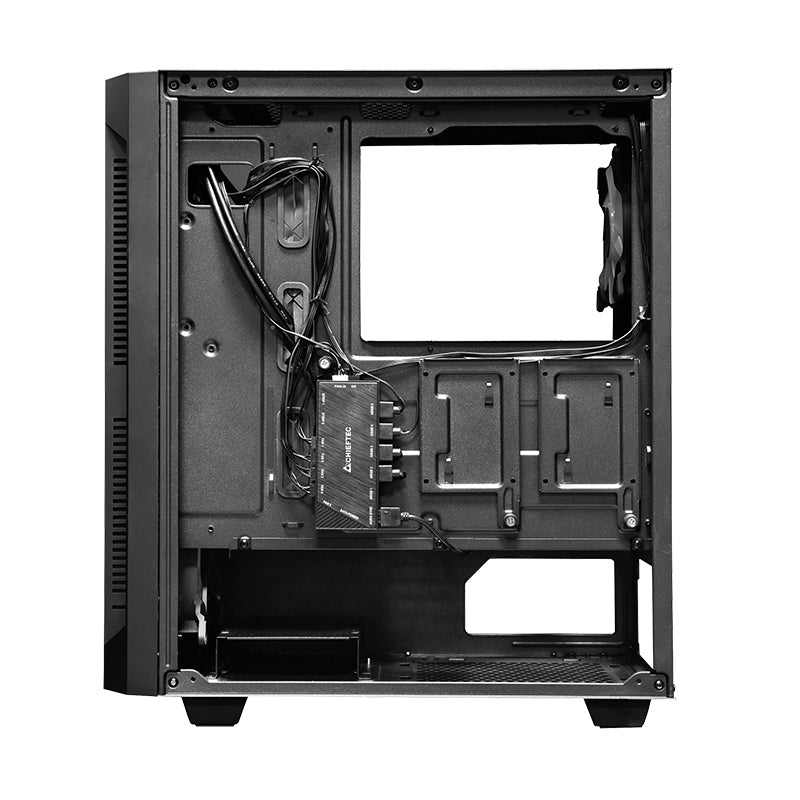 Chieftec GS-01B-OP Computer-Gehäuse Tower Schwarz
