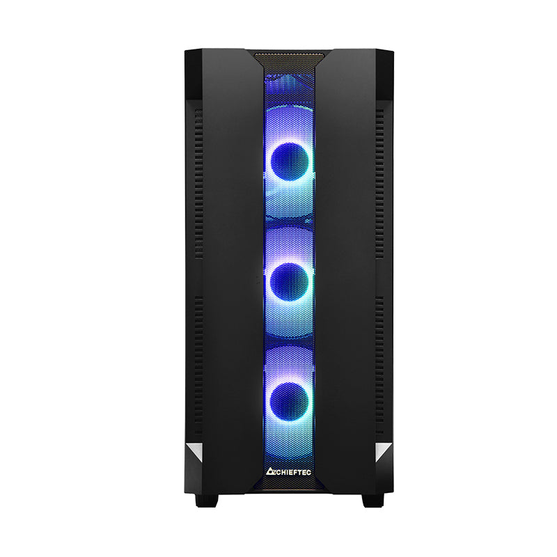 Chieftec GS-01B-OP Computer-Gehäuse Tower Schwarz